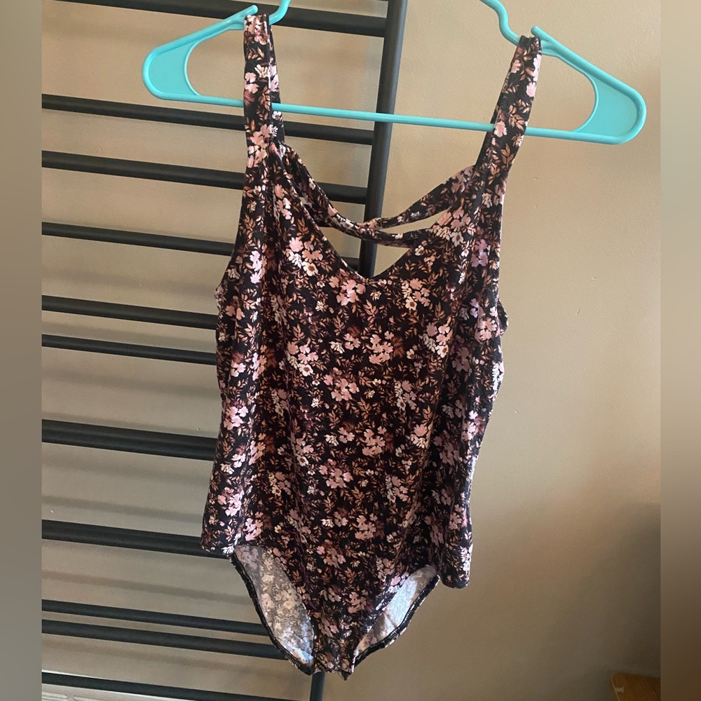 AEO Floral Bodysuit